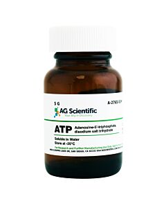 AG Scientific ATP [Adenosine-5-triphosphate, disodium, 5GM