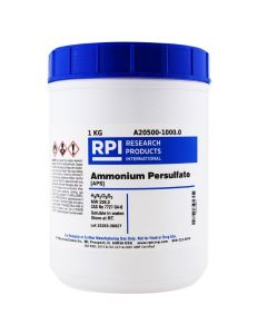 RPI Ammonium Persulfate [APS], 1 Kilo; RPI-A20500-1000.0