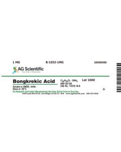 AG Scientific Bongkrekic Acid, 1MG