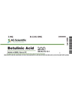 AG Scientific Betulinic Acid, 5 MG