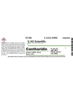AG Scientific Cantharidin, Specific protein phosphatase, 25MG
