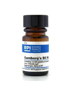 RPI Gamborgs B5 Medium With Vitamins
