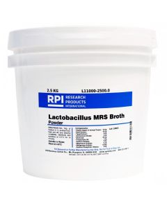 RPI Lactobacillus Mrs Broth Powder, 2.5 Kg
