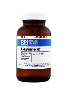 RPI L-Lysine Hydrochloride, 50 Grams