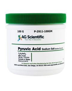 AG Scientific Pyruvic Acid Sodium Salt, [Sodium Pyruvate]