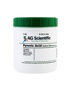AG Scientific Pyruvic Acid Sodium Salt, [Sodium Pyruvate], 1KG