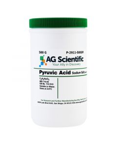 AG Scientific Pyruvic Acid Sodium Salt, [Sodium Pyruvate], 500GM