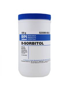 RPI D-SORBITOL, 500 GRAM - RPI; RPI-S23080-500.0