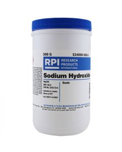 Research Products International Sodium Hydroxide Pellets, ACS Gra; RPI-S24000-500.0