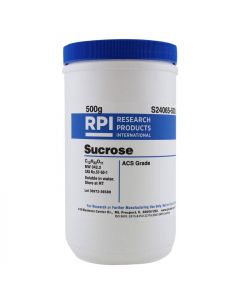 RPI Sucrose, ACS Grade, 500 Grams - R; RPI-S24065-500.0