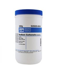 Research Products International Sodium Carbonate Anhydrous [Soda; RPI-S25025-500.0