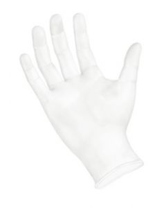 Sempermed Vinyl Gloves, Large, Smooth, Powder-Free