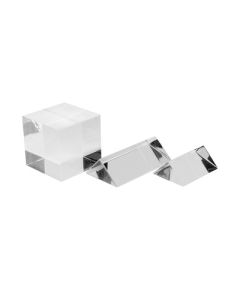 United Scientific Supply Acrylic Cube, 2 Sides