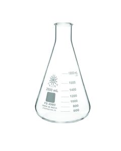United Scientific Supply Erlenmeyer Flask,Narrow