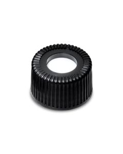 Waters 15 - 425 Black Screw Cap With Bonded Ptfe/Silicone Septum 1000/Pk