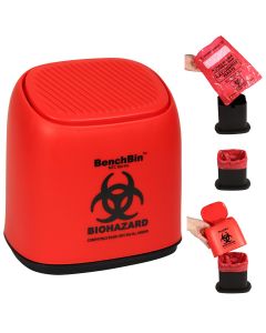 MTC BenchBin Benchtop Biohazard Bin; MTC-A8401B