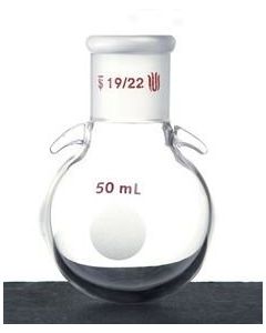 Kemtech Flask Round Bottom 1n Hooks 14/20 5ml ;  KEM-F331405