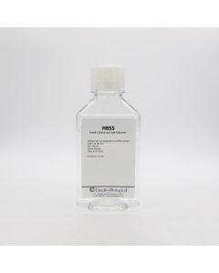 Quality Bio HBSS w/o Ca, Mg & Phenol Red (Hanks Balanced Salt Solution) - 500ml - QB-114-062-101