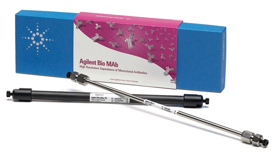 Robust, reproducible retention and resolution with Agilent Bio MAb columns.  