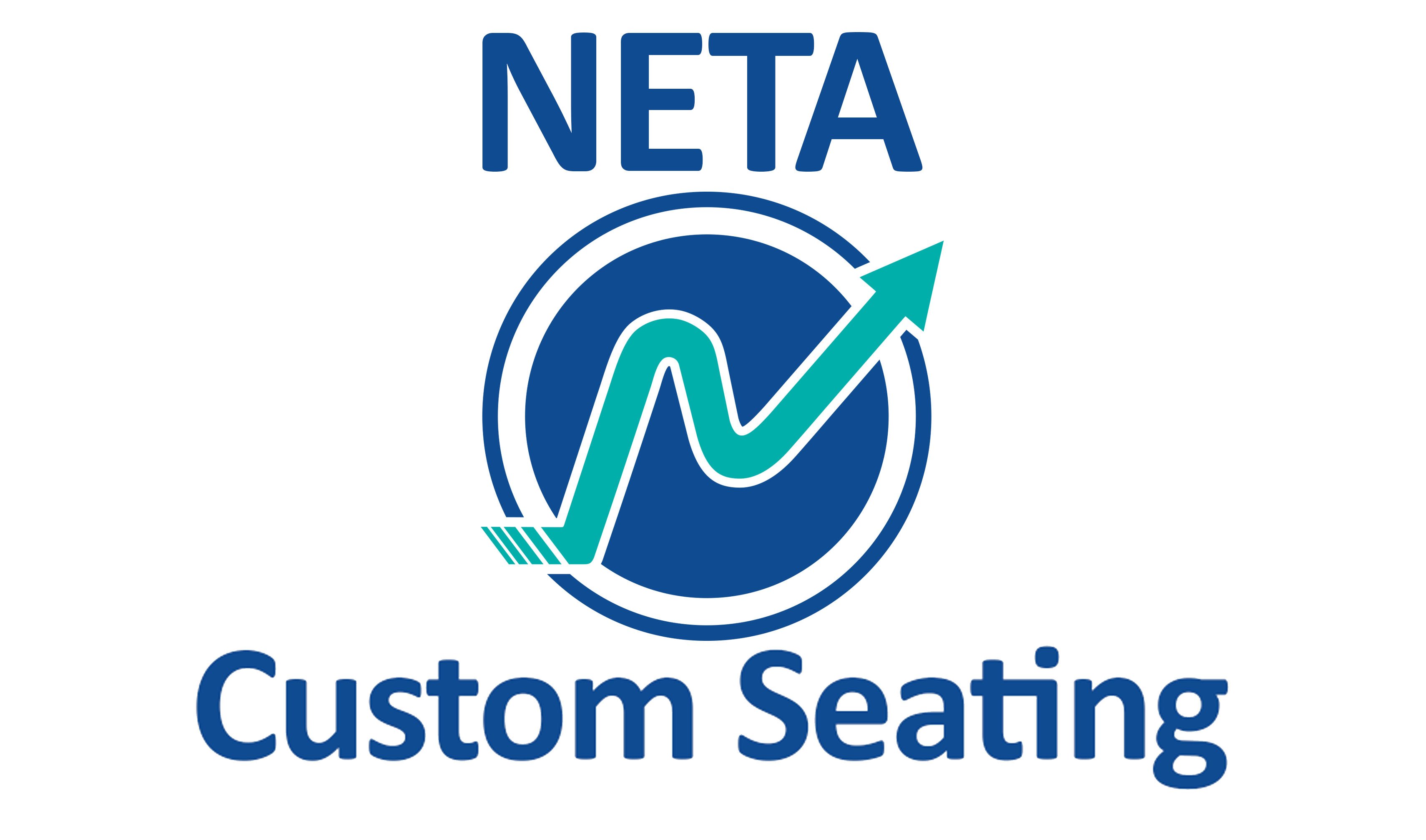 Neta ECOM Vinyl Mini-Stool - Medium Bench Height With Stationary Glides